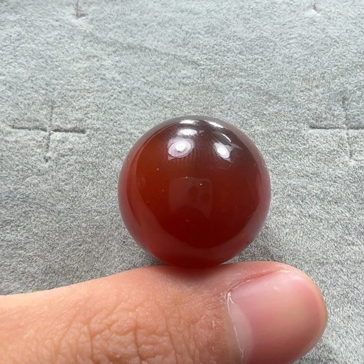 南红玛瑙天然原矿单圈21+未镶嵌霴**S