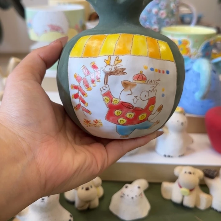 摆件景德镇原创手作陶瓷