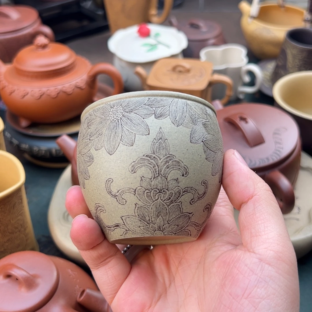 东***子紫砂茶壶紫砂主人杯