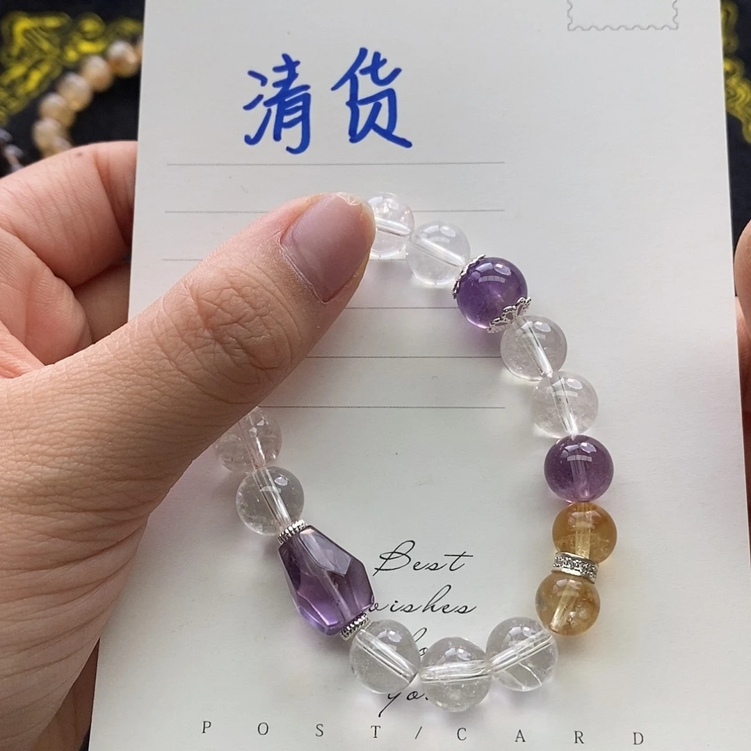 未镶嵌手链水晶1***花