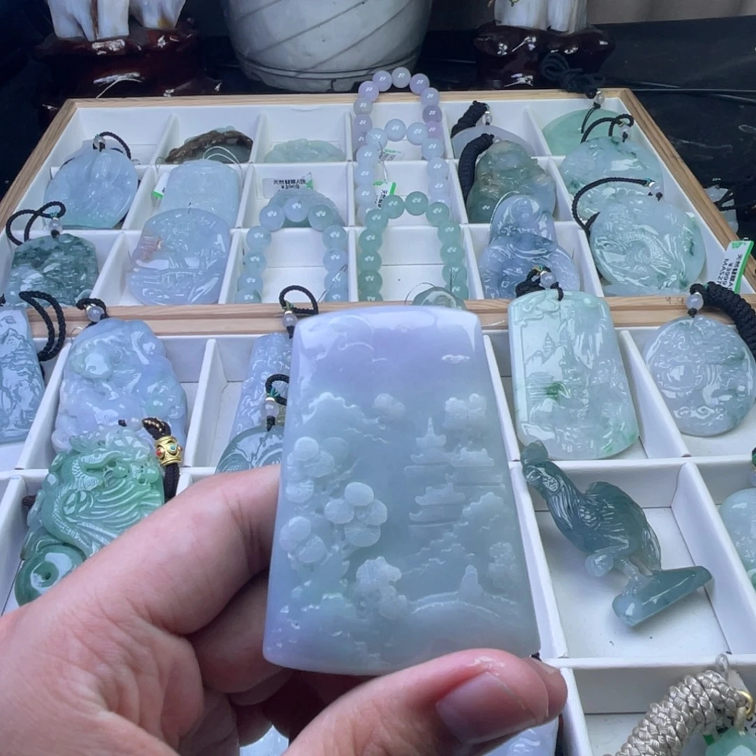 颈饰未镶嵌翡翠658