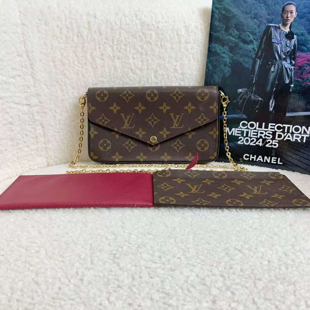 99新 LouisVuitton/路易威登 老花三合一/ 52520206/代卖服务