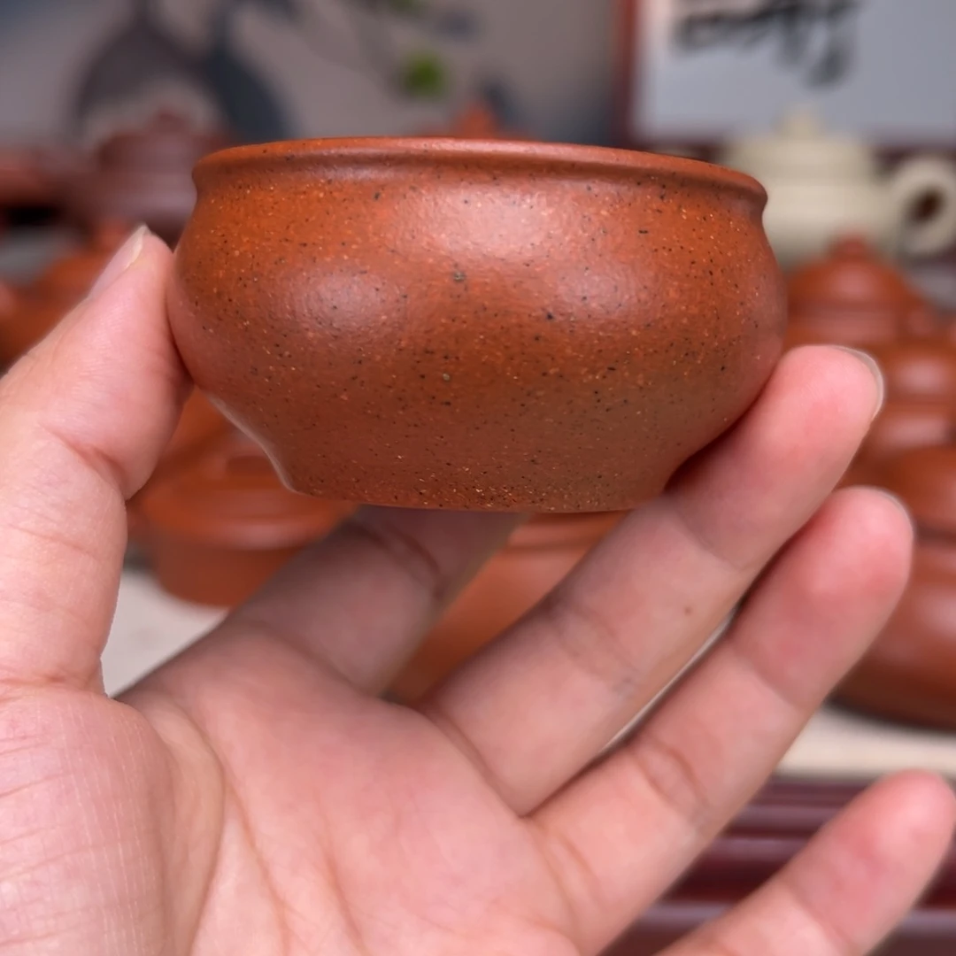 茶壶紫砂宝山红泥50