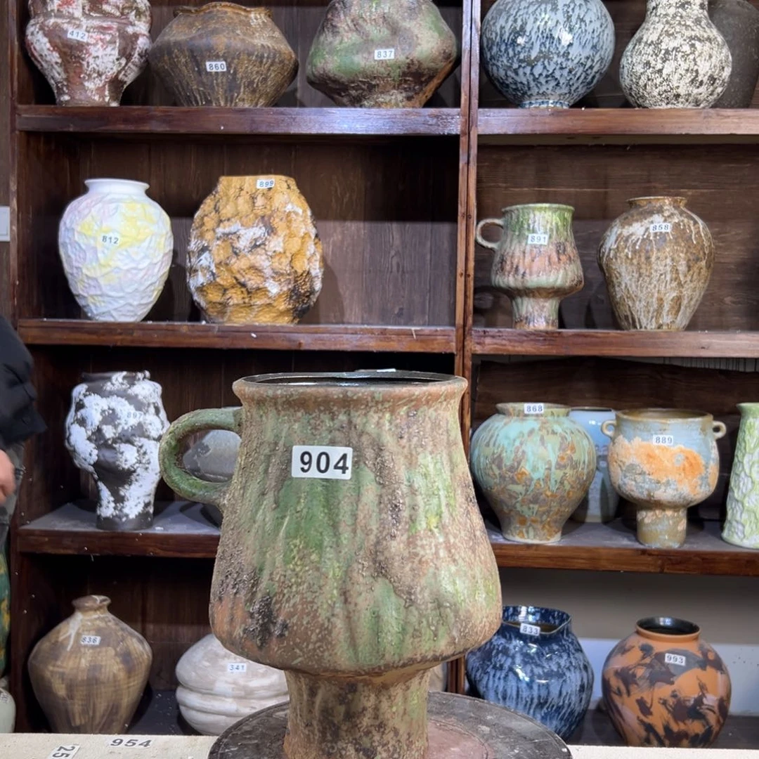 摆件904华庭街上釉面膜纸的