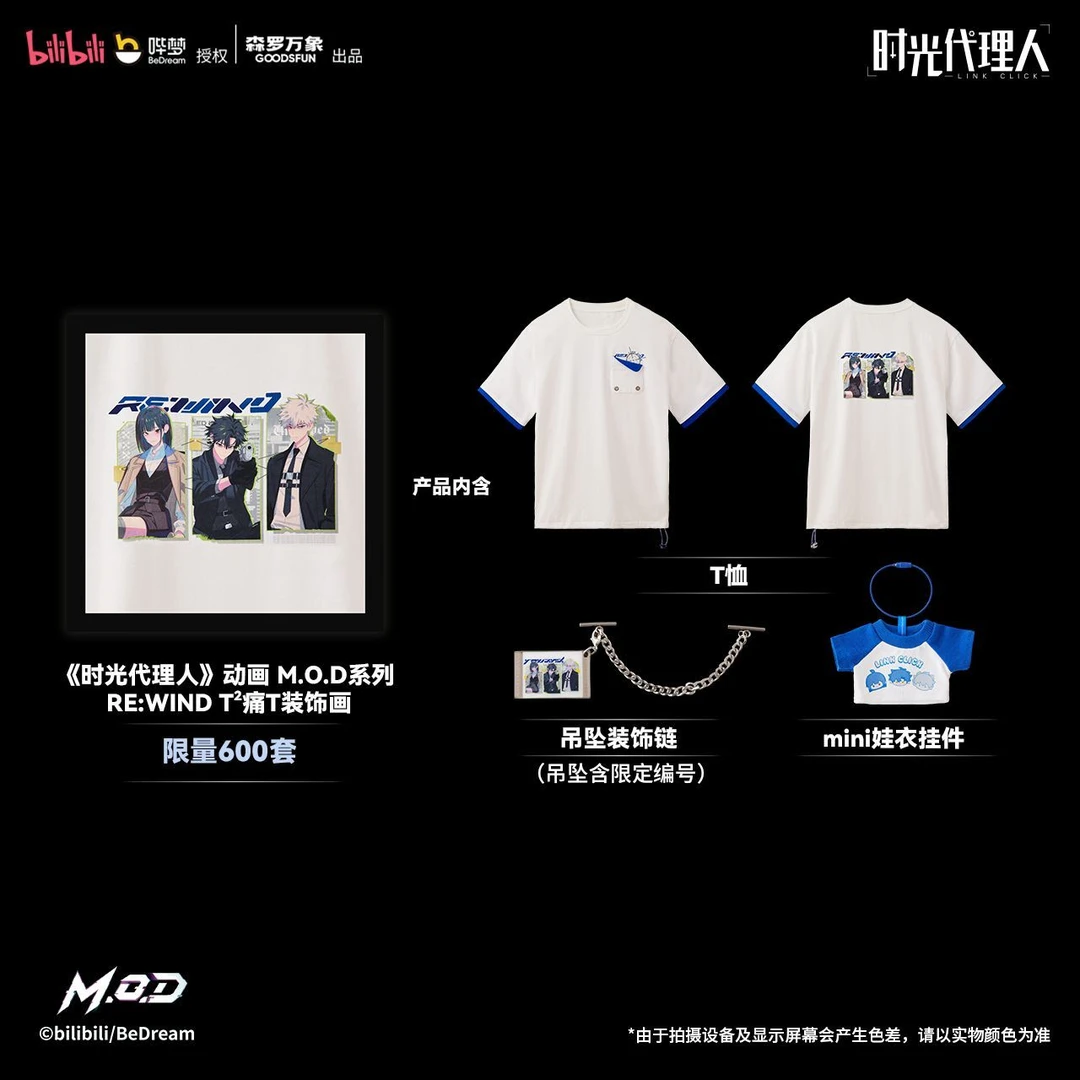 【漫家官方正版】时光代理人M.O.D系列T²痛T装饰画周边