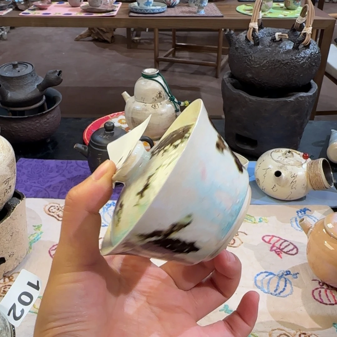 瓷片景德镇手作器皿同款发货