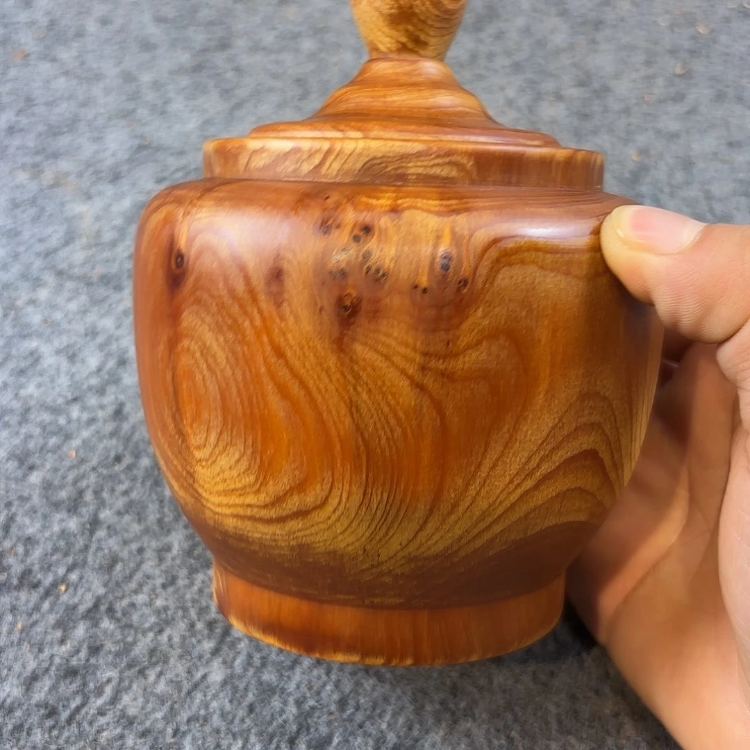 崖柏崖柏溏心罐子
