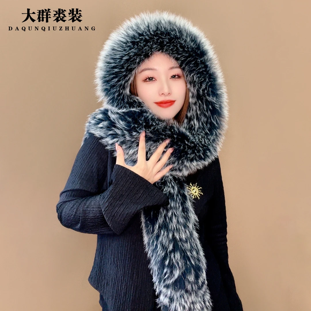 （大群推荐）2025时尚新款流苏风雪帽
