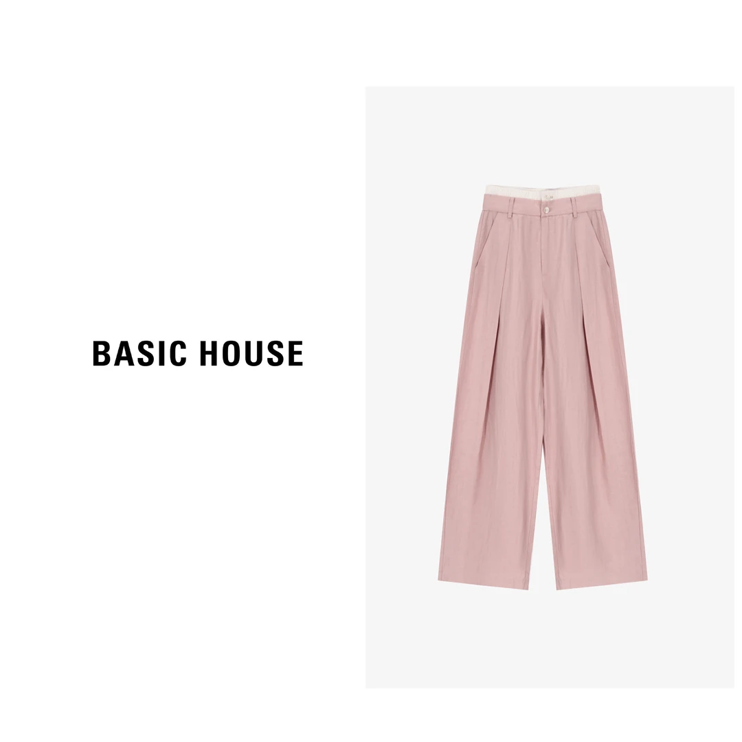 【芋总专享】Basic House/百家好韩系ins百搭女生长裤-B0624B5Z842