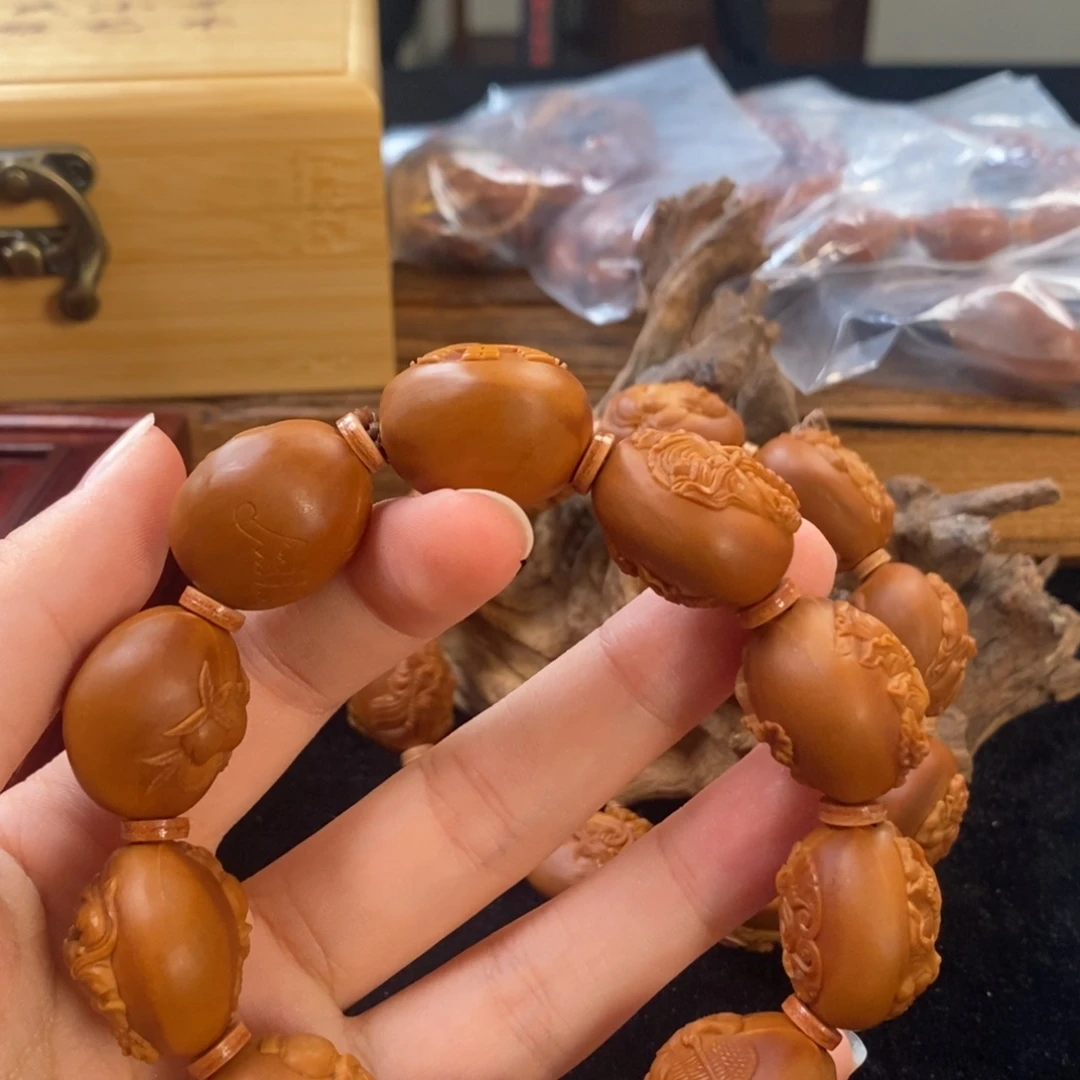 保***持橄榄核手串橄榄核