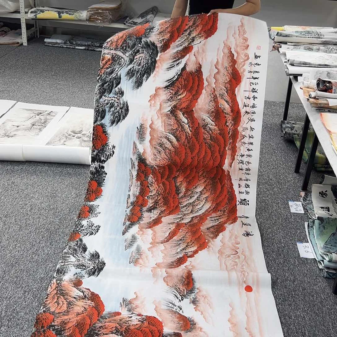 国画纯手绘字画作品