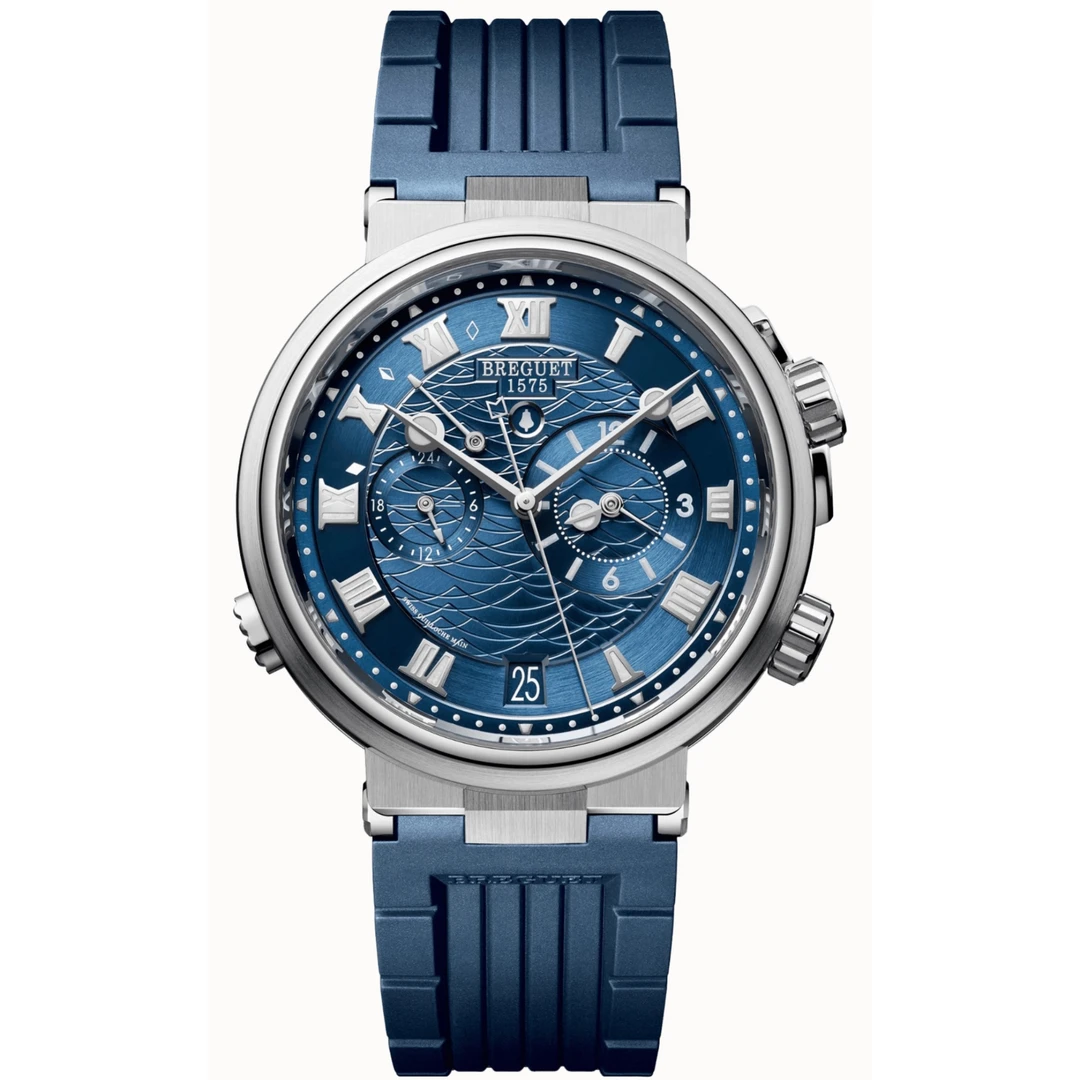 99新 BREGUET/宝玑 深圳名典/航海5547BB/Y2/5ZU/单表闲置品