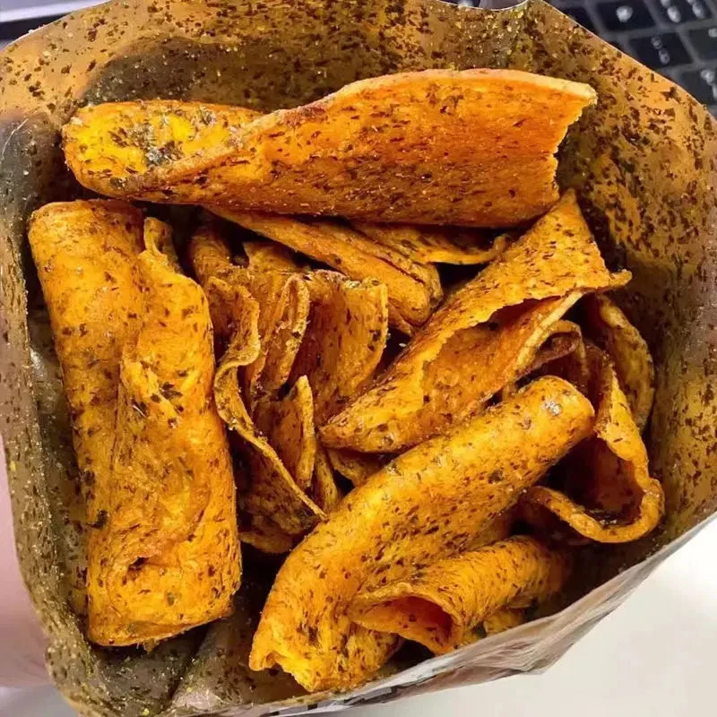 【半价抢一大包】甘梅地瓜片海苔味红薯片办公室休闲解馋零食一整箱