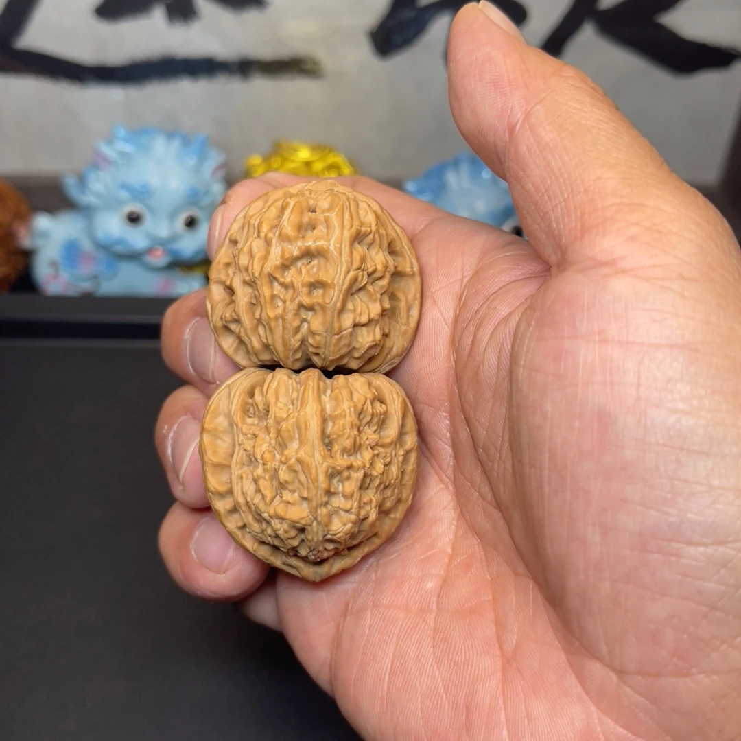 吊坠文玩核桃37点赞款全品三角白