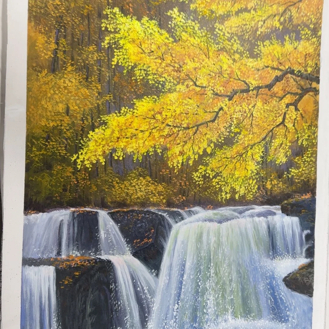 油画加油加油努力加油加油