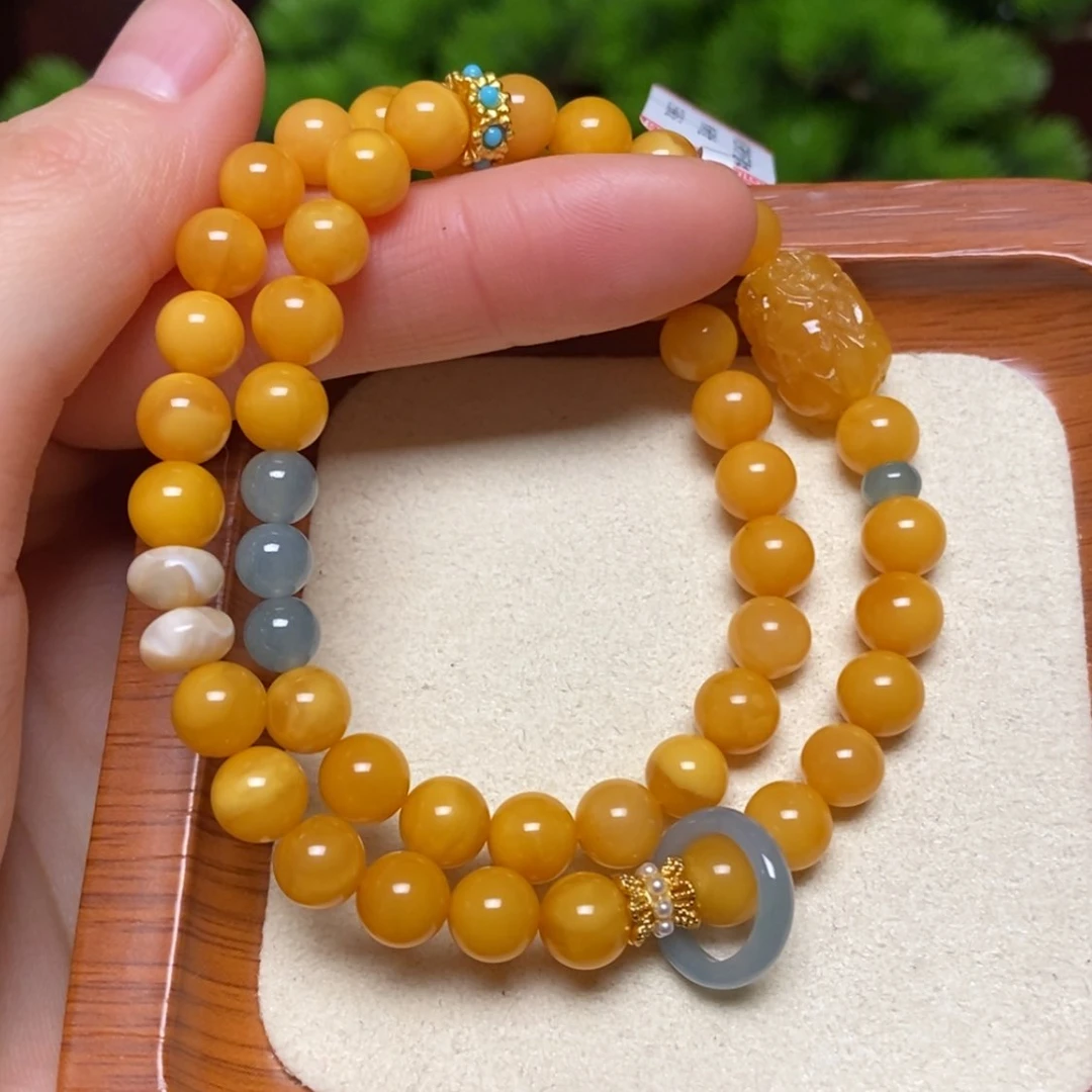 【闪购商品】手链蜜蜡未镶嵌手串