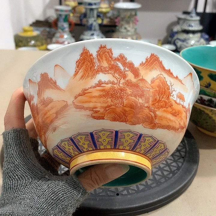 摆件陶博古架陶瓷摆件