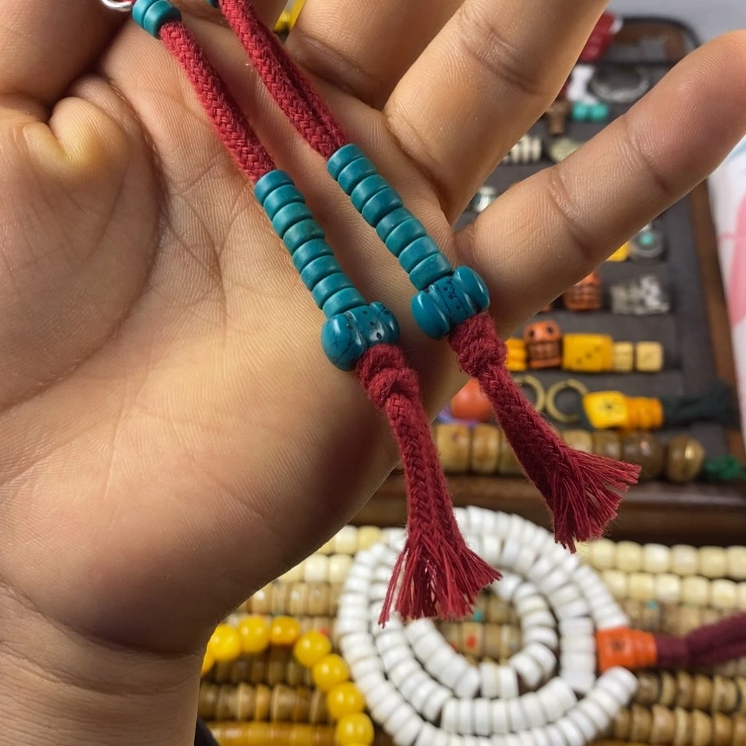 橄榄核手串/手链藏传文玩搭配计数器