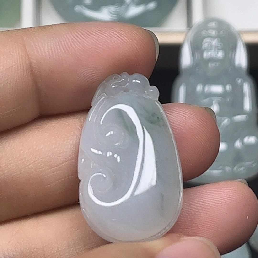 颈饰未镶嵌翡翠缅甸天然翡翠