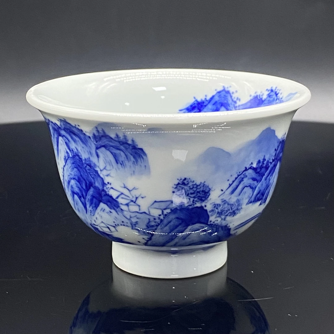 W012 青花国风山水主人杯 CSC331512