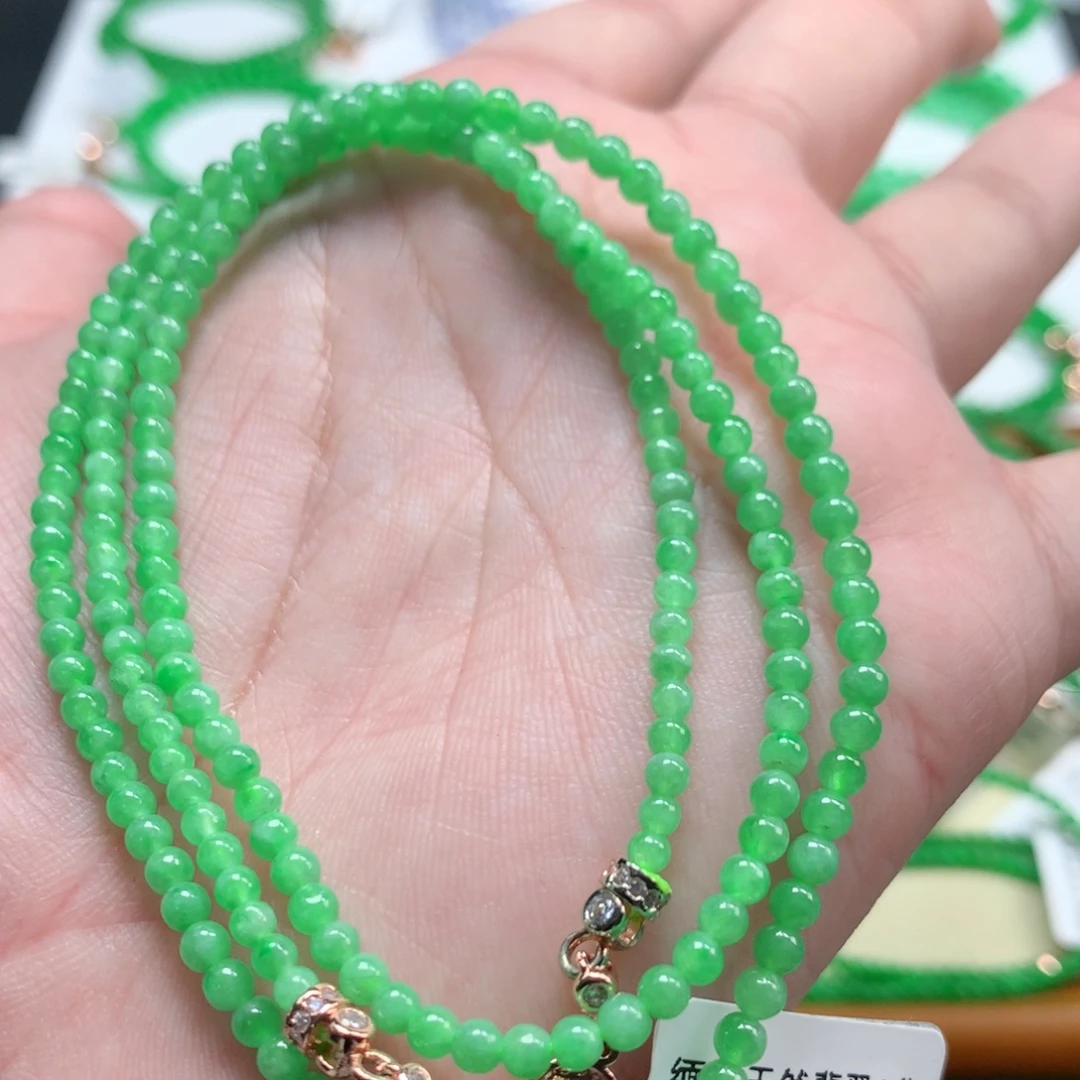 翡翠未镶嵌手链翡翠