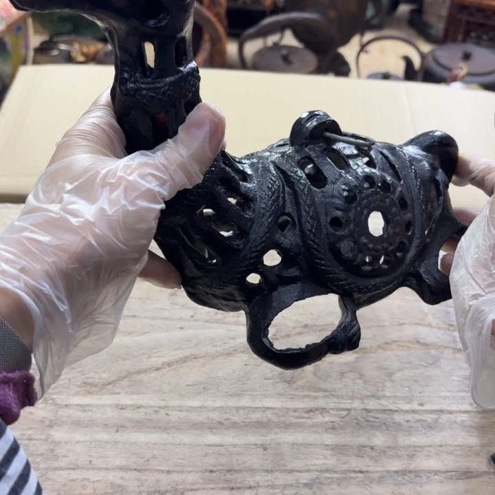 铁古美术置物摆件