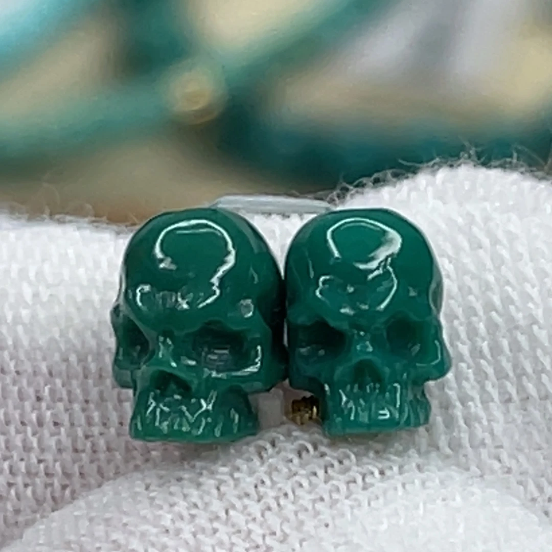 绿松石未镶嵌挂件