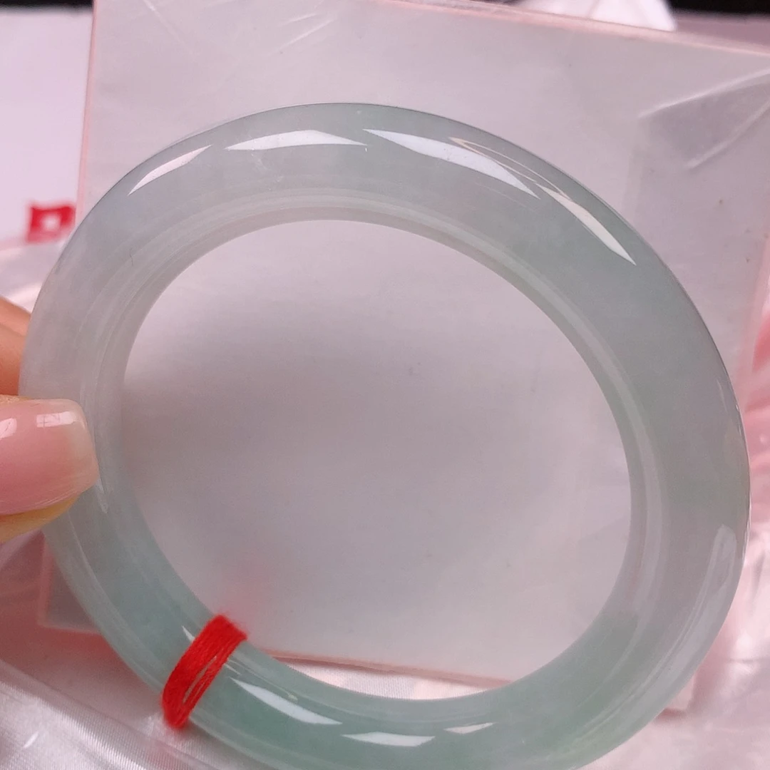 【闪购商品】未镶嵌手镯翡翠56圆条手镯