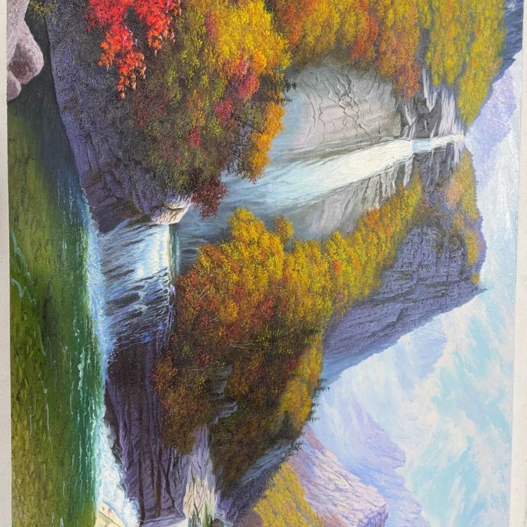 油画在哪点哦我去你