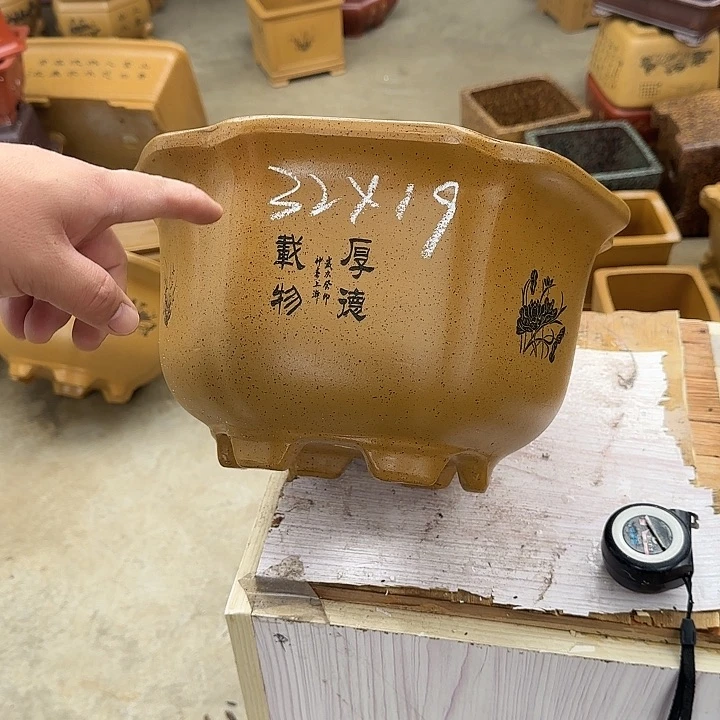 紫砂花盆这是我第一