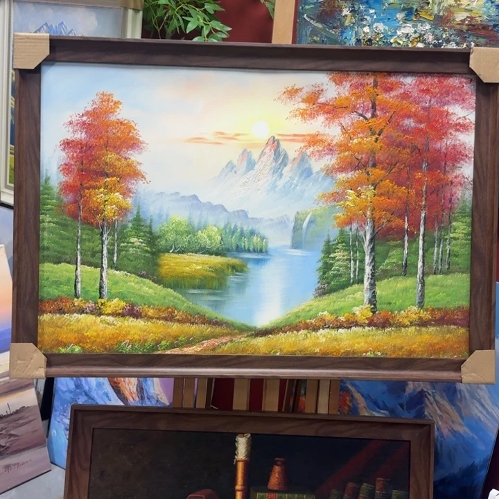 油画油画作品展等活动的