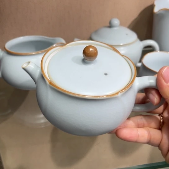瓷片大宋名窑汝瓷茶具