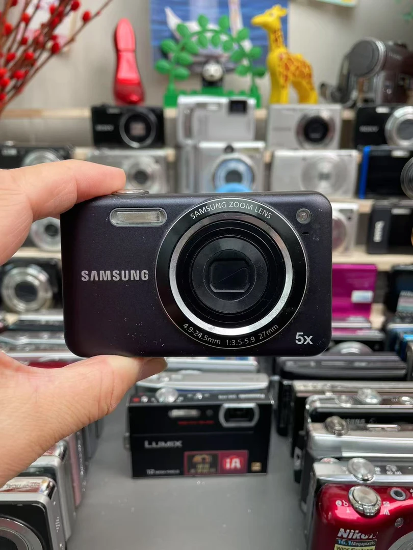 9新 Samsung/三星 ES73 全套配件 数码CCD相机 福利价