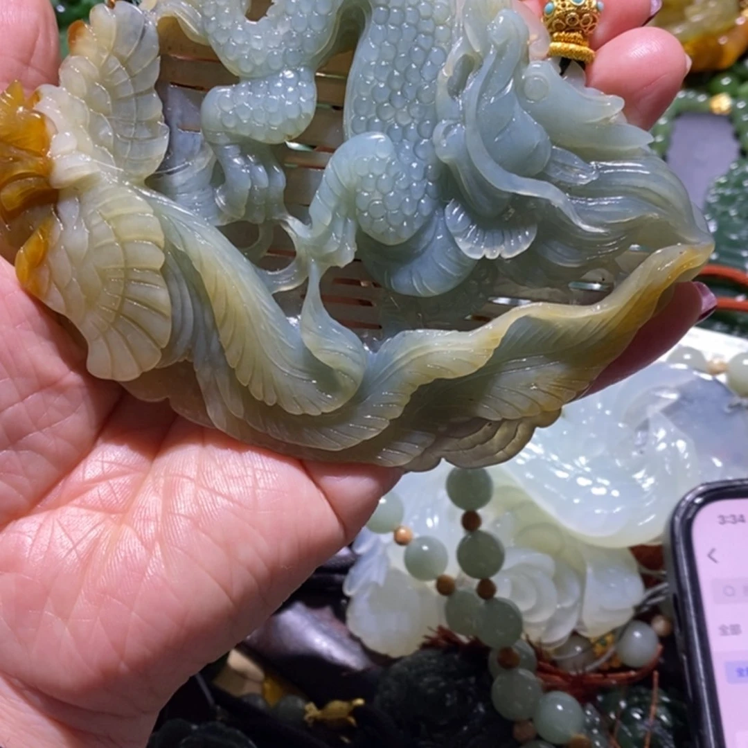 【闪购商品】岫玉毛衣链未镶嵌