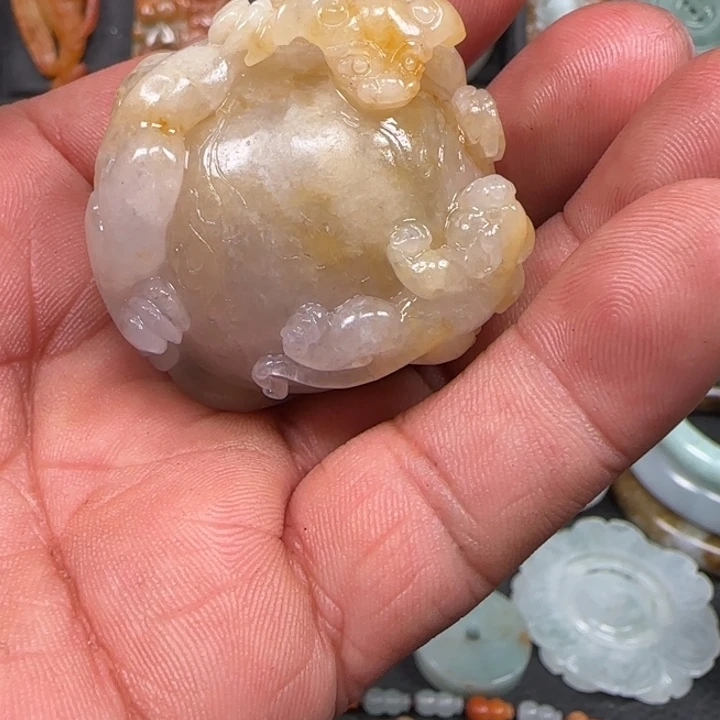 定制翡翠未镶嵌火**凌