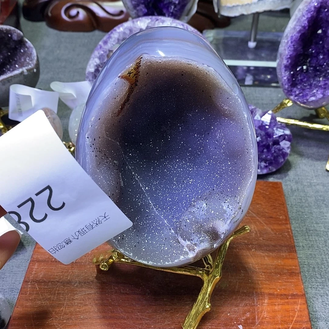 珠宝半成品紫晶未镶嵌