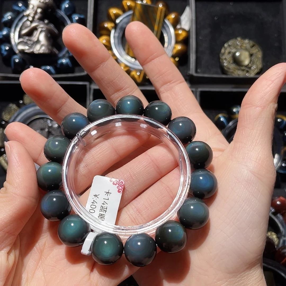 黑曜岩手链未镶嵌