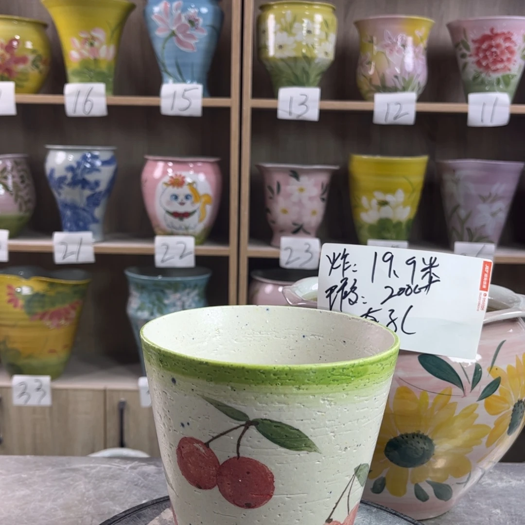 景德镇陶瓷花盆花盆