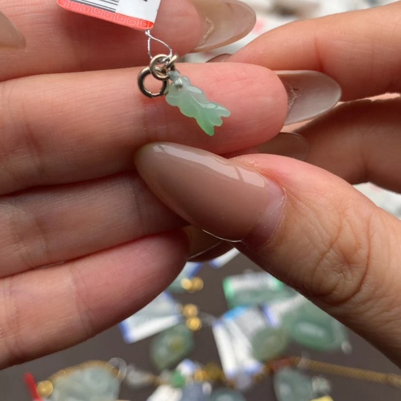 【闪购商品】翡翠颈饰银S925镶嵌一 36