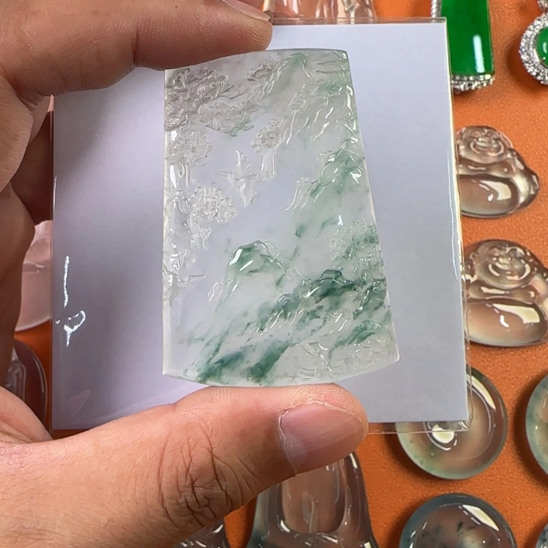 定制翡翠未镶嵌天然