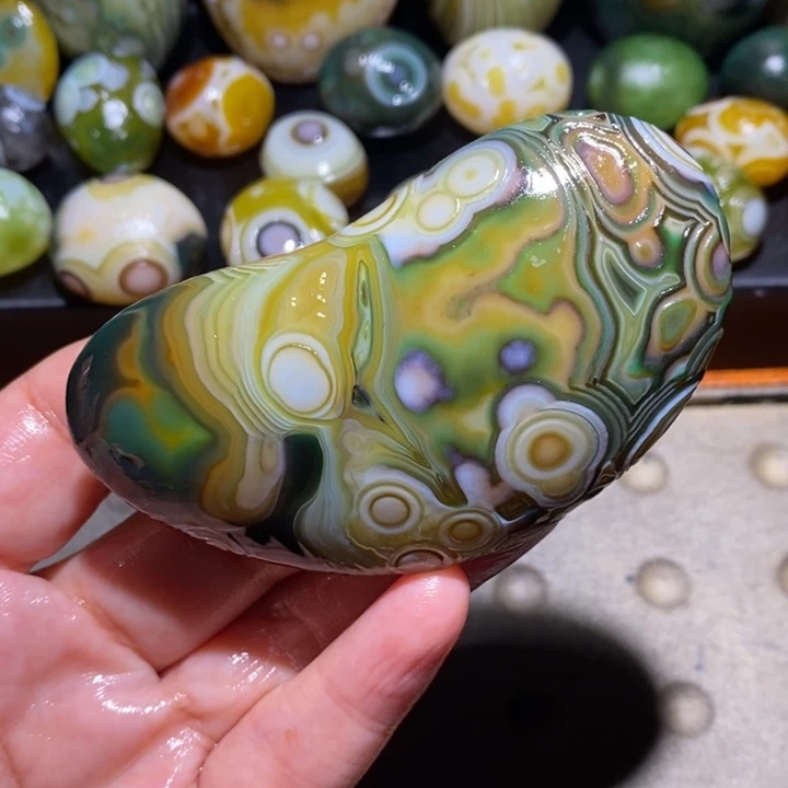 未镶嵌玛瑙/玉髓珠宝半成品4