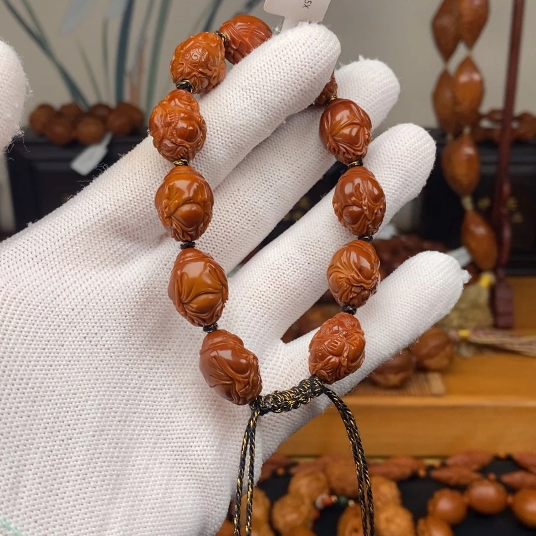 手串橄榄核一青老师十小财弥