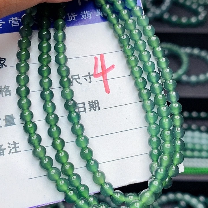 翡翠未镶嵌手链翡翠