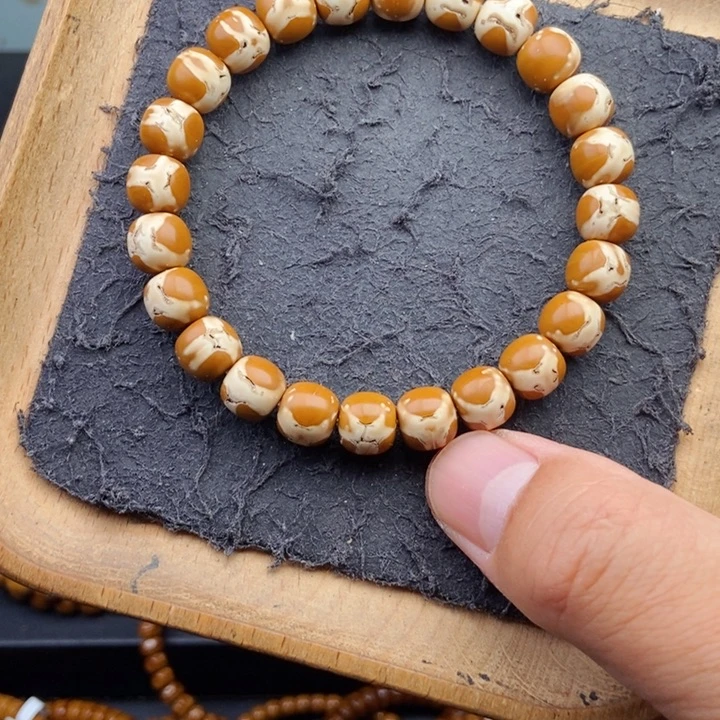 紫金鼠手串9.5mm实心鬼脸
