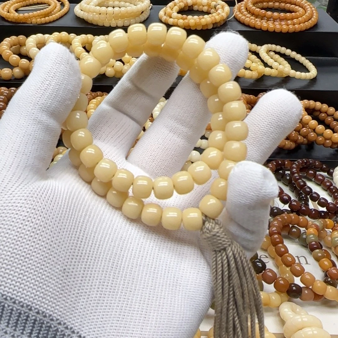 手串菩提根/象牙果8×9 8年 精工