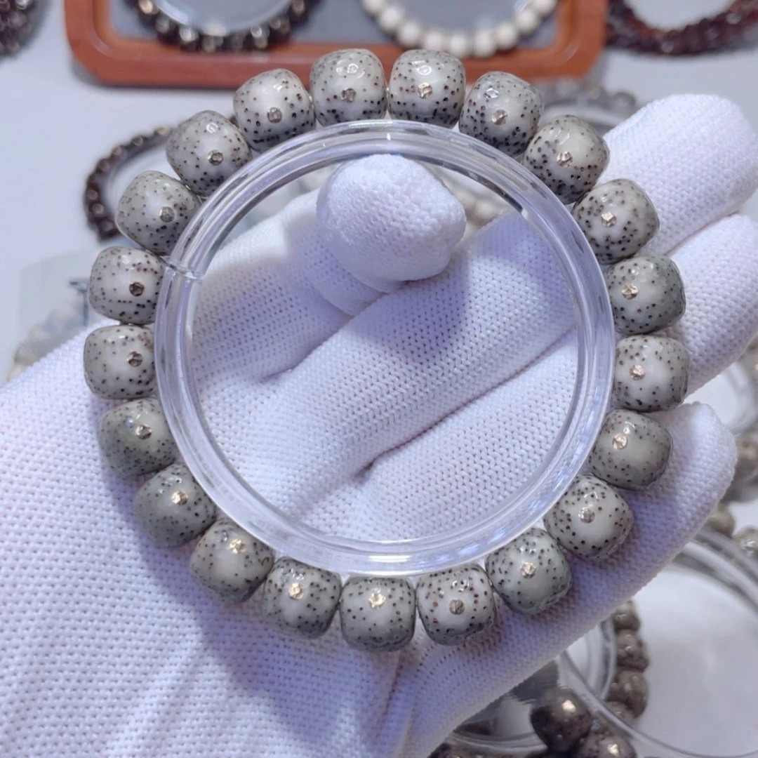 【闪购商品】星月菩提手串满钉糯冰龙鳞11