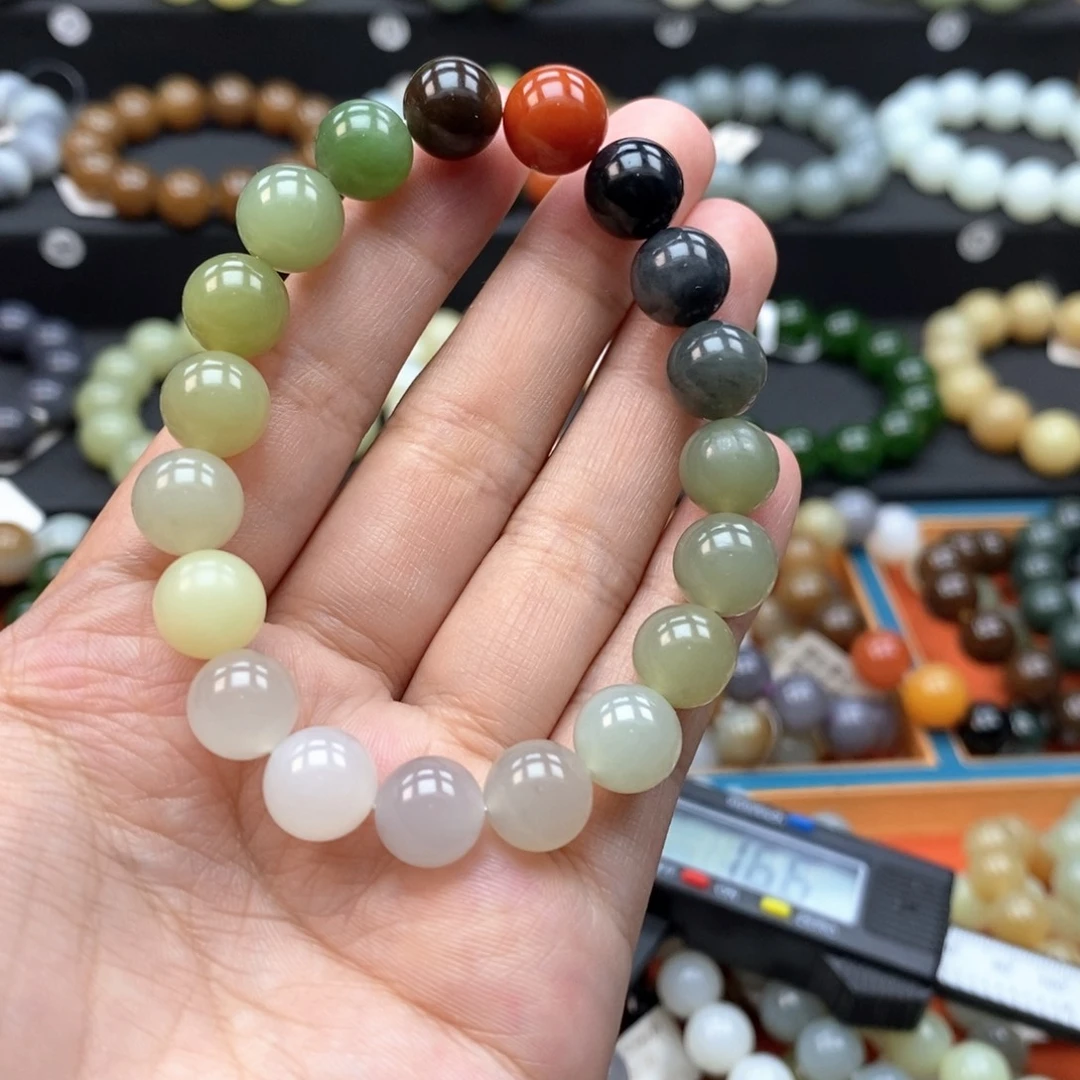 未镶嵌手串和田玉L卡10
