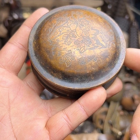 铜制工艺把玩摆件