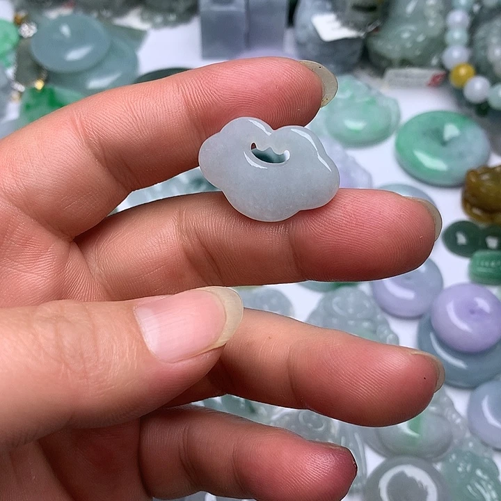 翡翠未镶嵌颈饰天然翡翠