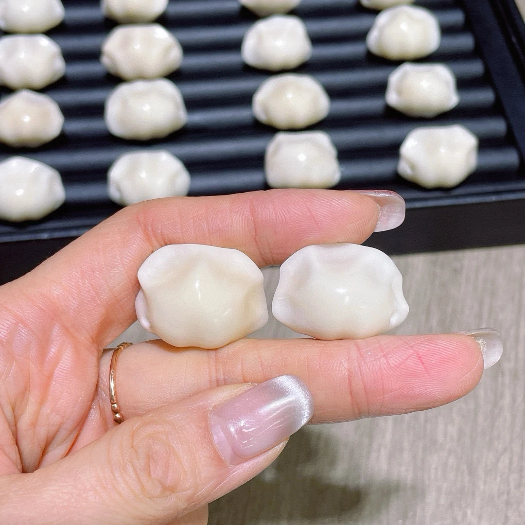 新品 象牙果饺子配件 大小随机